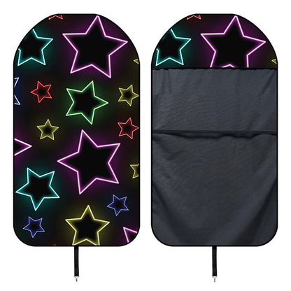 Lights Star Pattern Print Waterproof Car Seat Cover