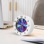 Lightspeed Vortex Print Alarm Clock