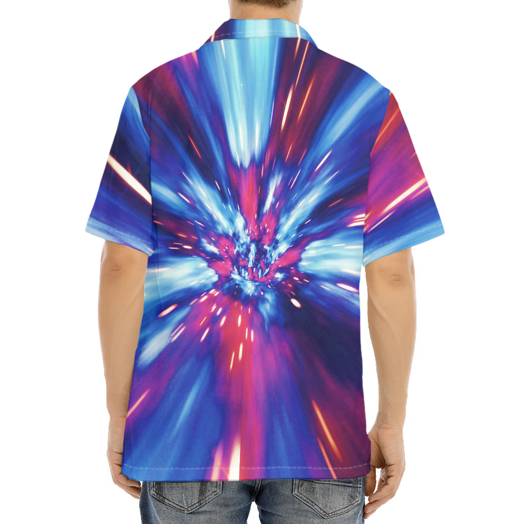 Lightspeed Vortex Print Aloha Shirt