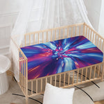 Lightspeed Vortex Print Baby Crib Sheet