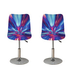 Lightspeed Vortex Print Bar Stool Covers