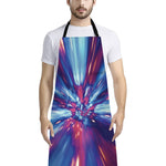 Lightspeed Vortex Print Bib Apron With Pocket