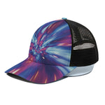 Lightspeed Vortex Print Black Mesh Trucker Cap