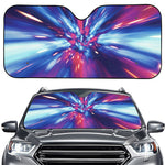 Lightspeed Vortex Print Car Windshield Sun Shade