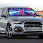 Lightspeed Vortex Print Car Windshield Sun Shade