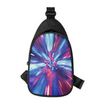Lightspeed Vortex Print Chest Bag