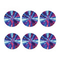 Lightspeed Vortex Print Coaster Set