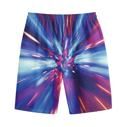 Lightspeed Vortex Print Cotton Shorts
