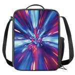 Lightspeed Vortex Print Crossbody Lunch Bag