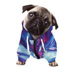 Lightspeed Vortex Print Dog Zip Up Hoodie