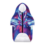 Lightspeed Vortex Print Dog Zip Up Hoodie