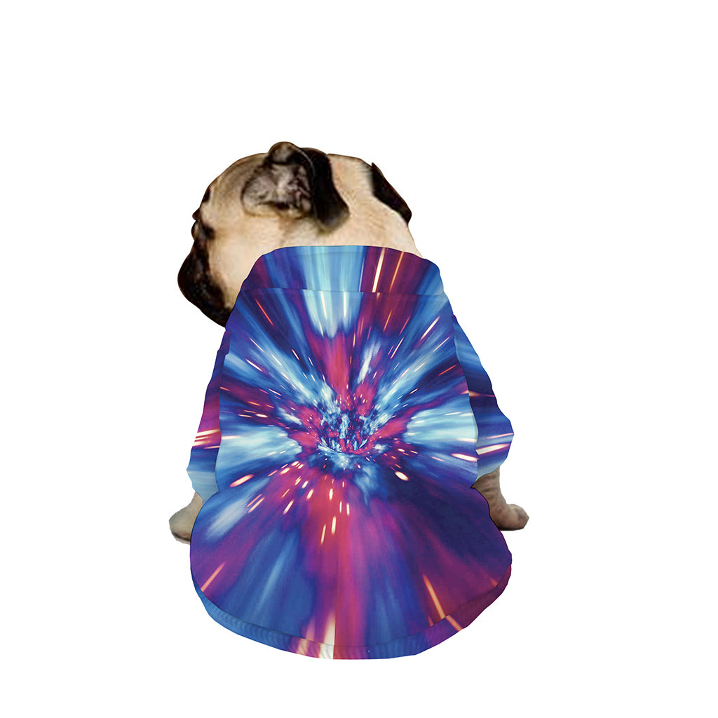 Lightspeed Vortex Print Dog Zip Up Jacket