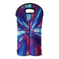 Lightspeed Vortex Print Double Neoprene Wine Tote