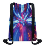 Lightspeed Vortex Print Drawstring Backpack