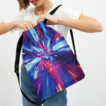 Lightspeed Vortex Print Drawstring Backpack
