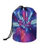 Lightspeed Vortex Print Drawstring Makeup Bag