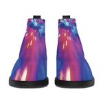 Lightspeed Vortex Print Flat Ankle Boots