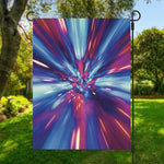 Lightspeed Vortex Print Garden Flag