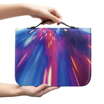 Lightspeed Vortex Print Leather Bible Cover