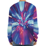 Lightspeed Vortex Print Long Sleeve Baseball Jersey