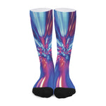 Lightspeed Vortex Print Long Socks
