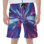 Lightspeed Vortex Print Men's Beach Shorts