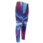 Lightspeed Vortex Print Men's Compression Pants