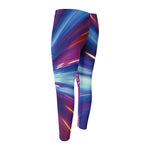 Lightspeed Vortex Print Men's Compression Pants