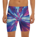 Lightspeed Vortex Print Men's Long Boxer Briefs