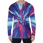 Lightspeed Vortex Print Men's Long Sleeve T-Shirt