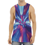 Lightspeed Vortex Print Men's Muscle Tank Top