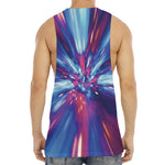 Lightspeed Vortex Print Men's Muscle Tank Top