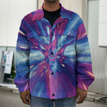 Lightspeed Vortex Print Men's Shirt Jacket