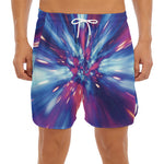 Lightspeed Vortex Print Men's Split Running Shorts