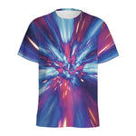 Lightspeed Vortex Print Men's Sports T-Shirt