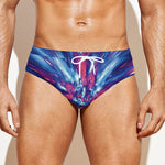Lightspeed Vortex Print Men's Swim Briefs