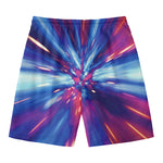 Lightspeed Vortex Print Men's Swim Trunks