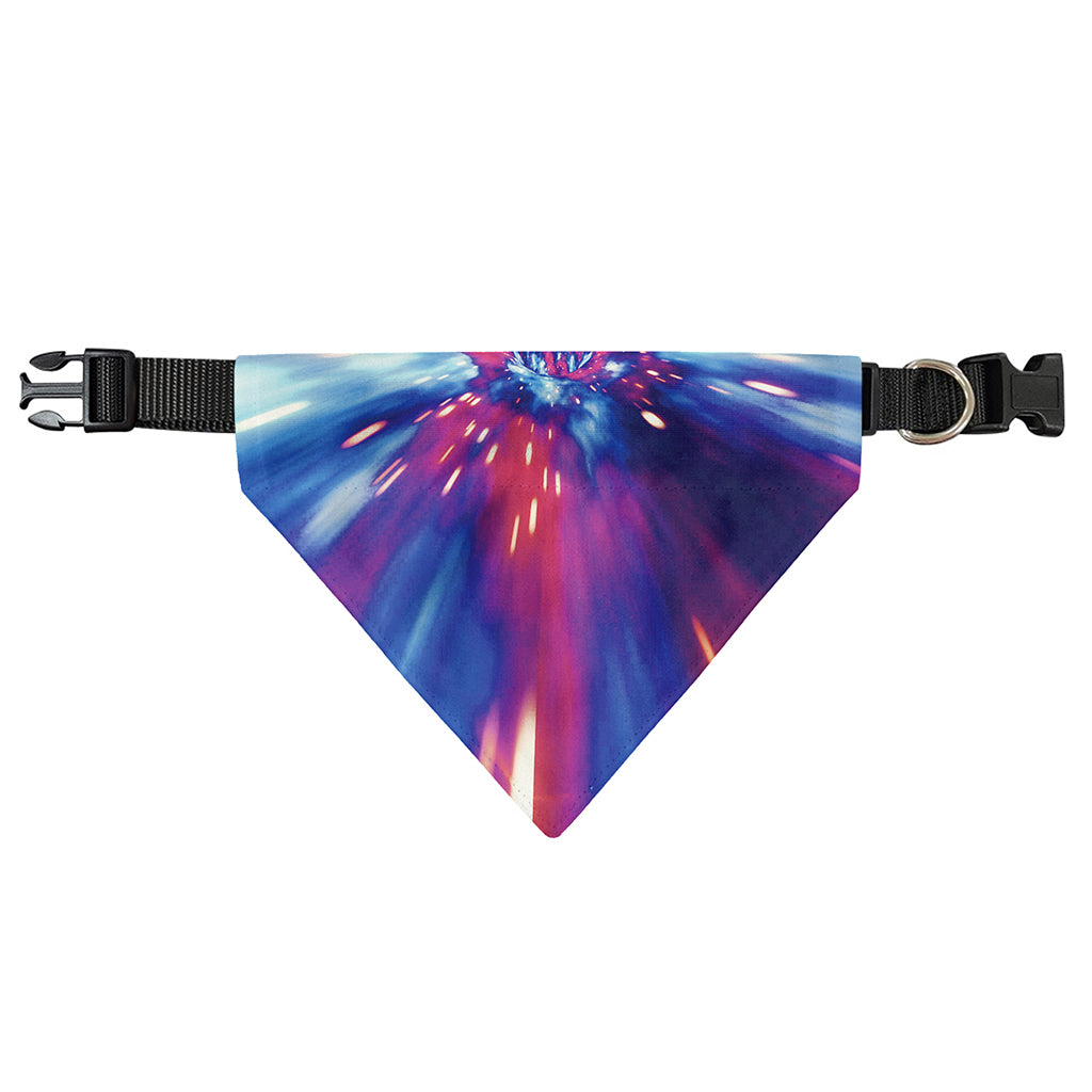 Lightspeed Vortex Print Over The Collar Dog Bandana