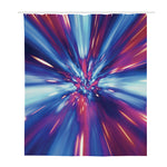Lightspeed Vortex Print Polyester Shower Curtain