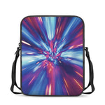 Lightspeed Vortex Print Rectangular Crossbody Bag
