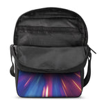 Lightspeed Vortex Print Rectangular Crossbody Bag