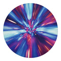 Lightspeed Vortex Print Round Blanket