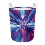 Lightspeed Vortex Print Round Laundry Basket
