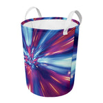Lightspeed Vortex Print Round Laundry Basket