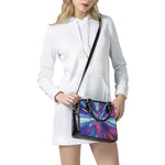 Lightspeed Vortex Print Shoulder Handbag