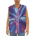 Lightspeed Vortex Print Sleeveless Baseball Jersey
