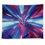 Lightspeed Vortex Print Tapestry