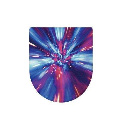 Lightspeed Vortex Print Toilet Lid Cover
