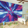 Lightspeed Vortex Print Wall Sticker
