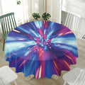Lightspeed Vortex Print Waterproof Round Tablecloth